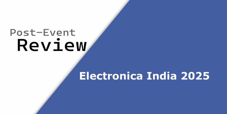 開催後レビュー｜electronica India 2025