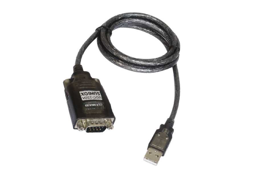 USB to RS-232  通信配線