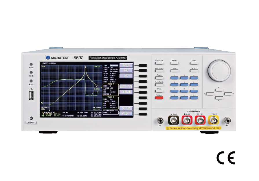 Impedance Analyzer 6632 Series|6632-1/3/5/10/20/30/50