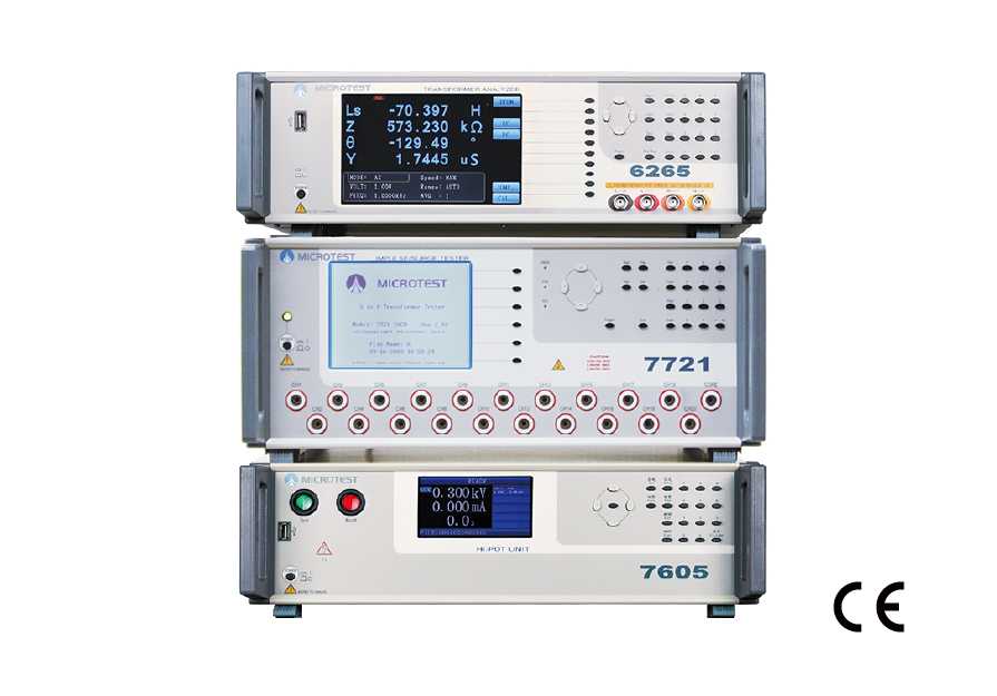 3-in-1 トランス統合試験システム|Low Voltage+Safety+Impulse