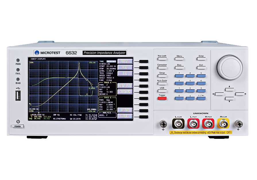 阻抗分析儀 6632S系列|6632-1S/3S/5S/10S/20S/30S/50S