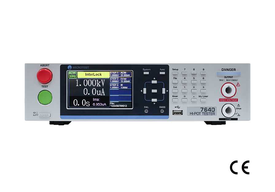 Hi pot Tester|7640  (Single Channel)