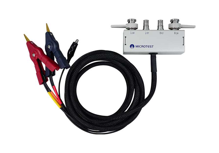 FX-LR0008 Kelvin Test Clip Cable